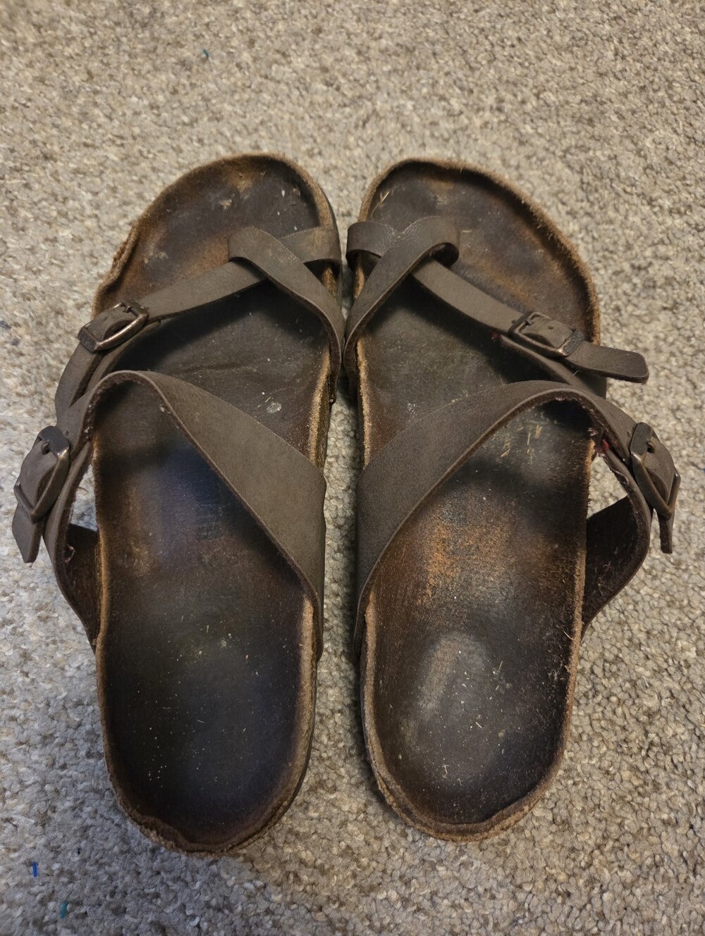 Well Worn Birkenstock Sandals Womens Sz 9